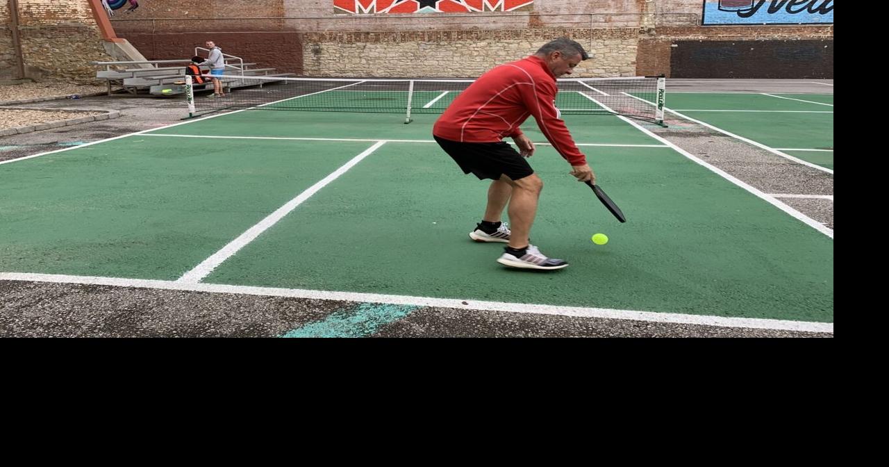 Pickleball in downtown Louisville