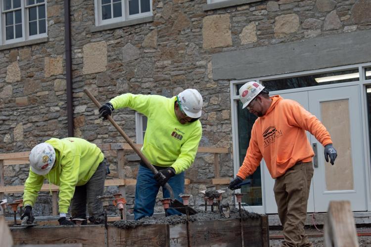 Construction continues at Madison, Indiana's Crystal Beach Aquatic Center