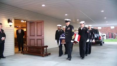 American hero escorted home to southern Indiana after being killed 77 years ago in Pearl Harbor
