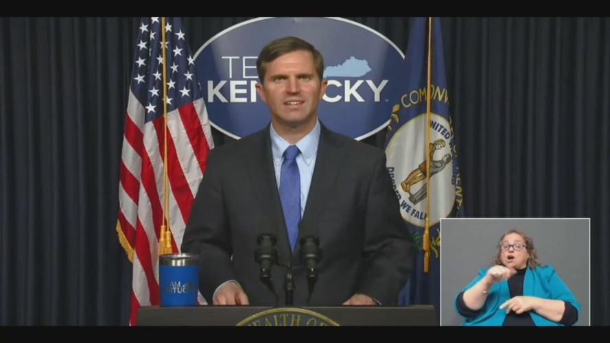 Kentucky Governor Andy Beshear March 29,2021 COVID-19 press briefing