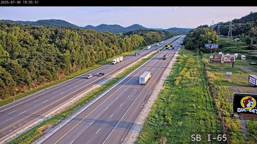I-65 at Wilson Creek Road in Bullitt County, TRIMARC - 7.30.25