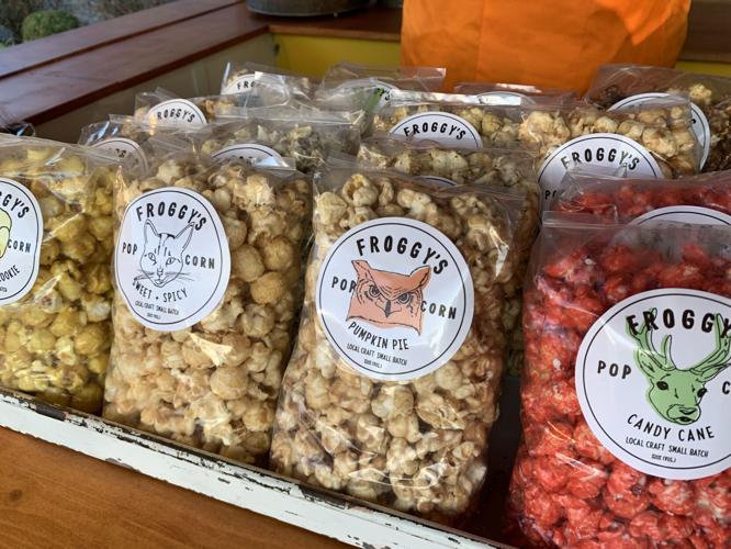 Froggy's popcorn assorted flavors