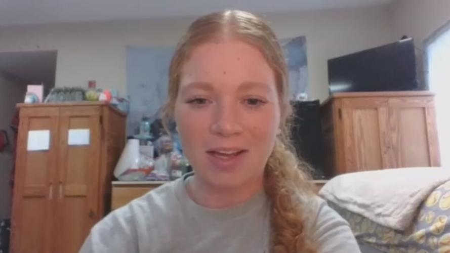 Katelyn Pavey, a softball player for Kentucky Christian University