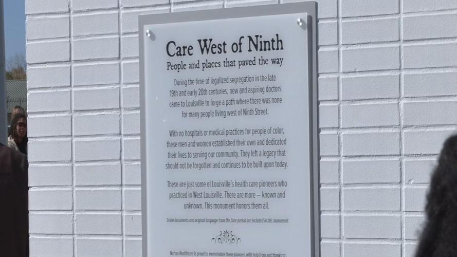 Norton West Hospital monument - 10.26.24