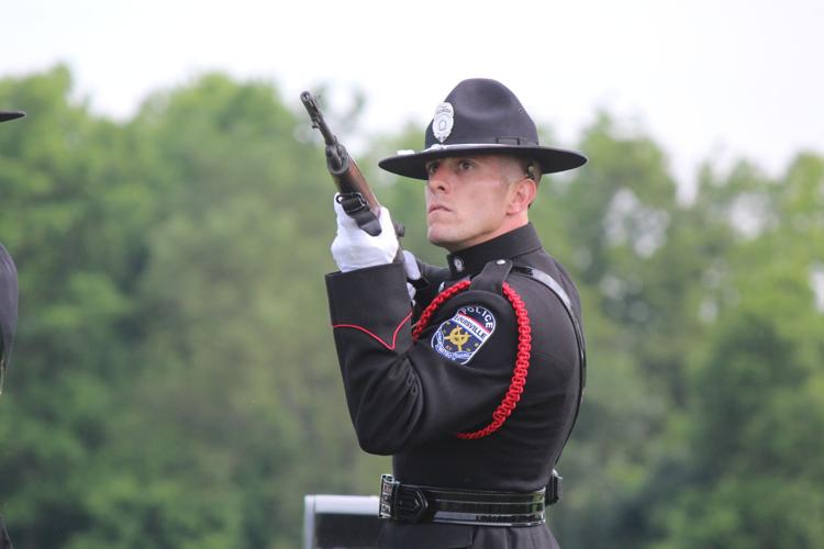 Funeral service and procession for Bardstown Police Ofc. Jason Ellis on May 30, 2013