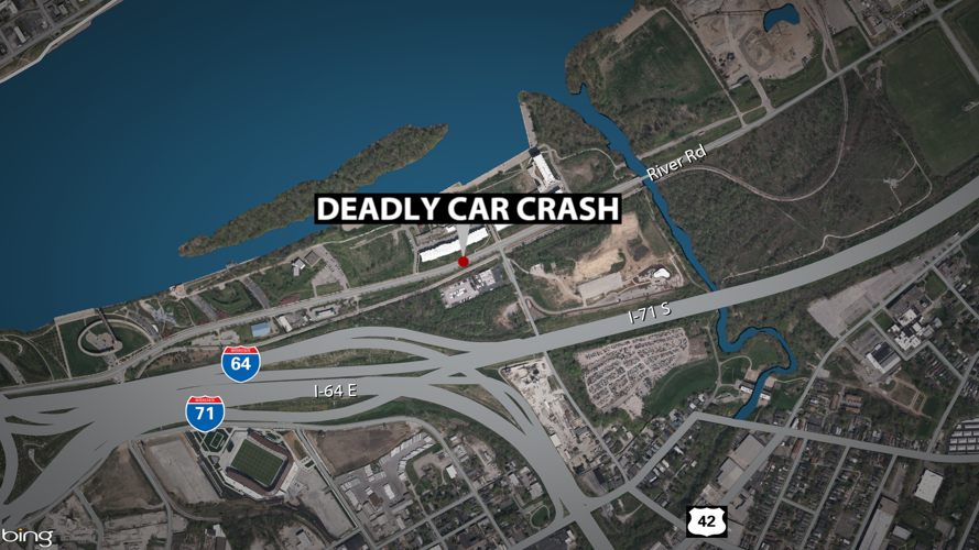 Map of motorcycle crash