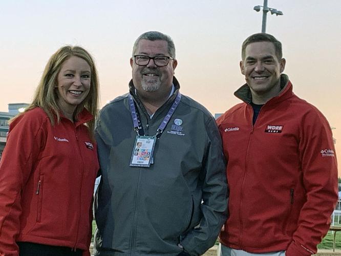 Churchill Downs spokesman Darren Rogers with WDRB in the Morning team