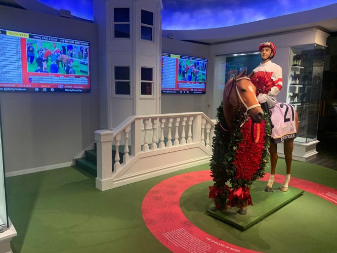 Kentucky Derby Museum winner's circle exhibit