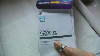 at-home COVID test