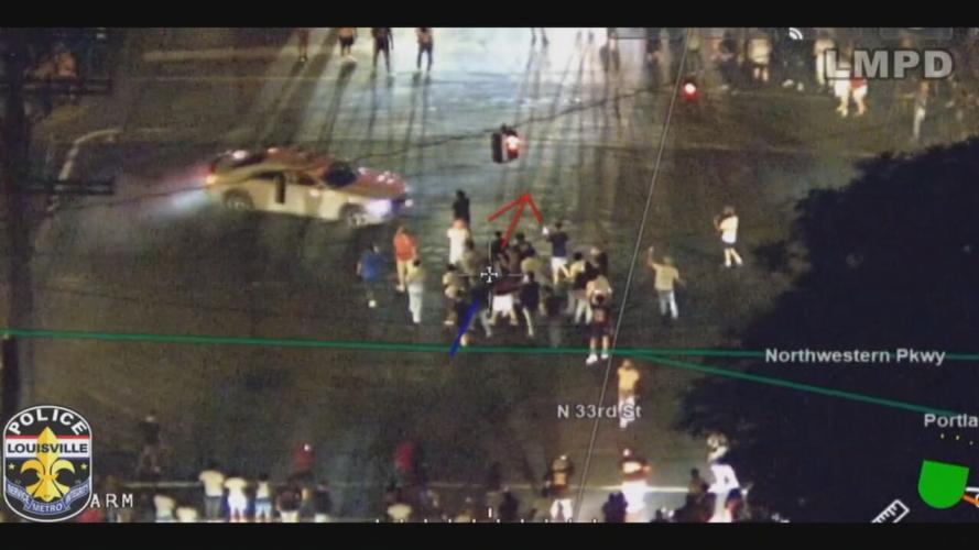 LMPD street racing surveillance video 6/3-6/4/23