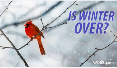 Is Winter over for our area?