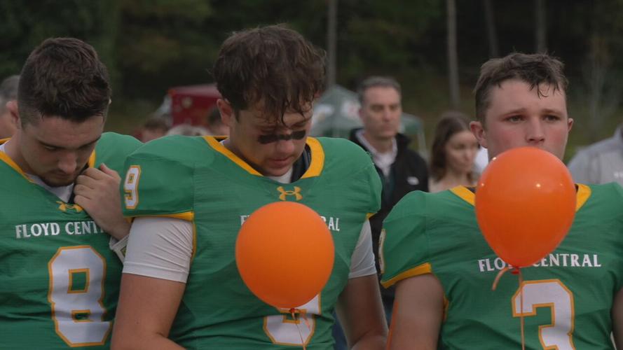 Floyd Central High School senior night 10-10-25