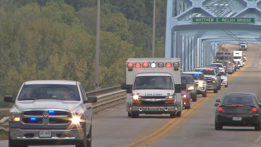 Procession for fallen Meade County deputy