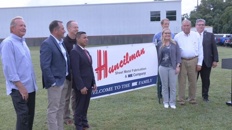 Huncilman Sheet Metal Fabrication-Nix Industrial merger announcement-New Albany 8-20-24