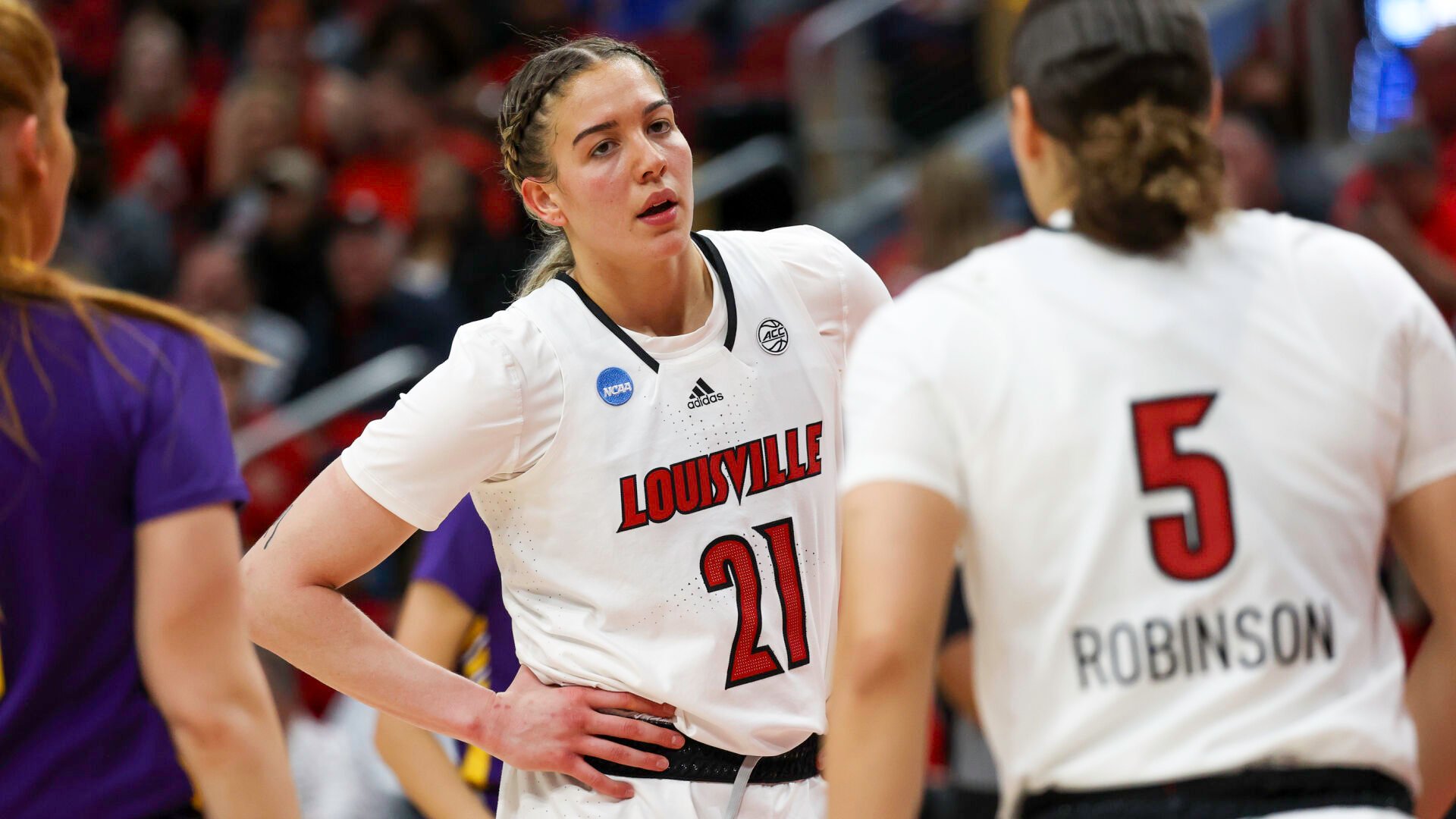 Holly Rowe on Twitter Emily Engstler of Louisville may be the best  defender in the country Stats prove it She explains why her New York  toughness has helped her become who her