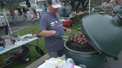 EGGFEST FOOD FESTIVAL BROWNSBORO HARDWARE AND PAINT