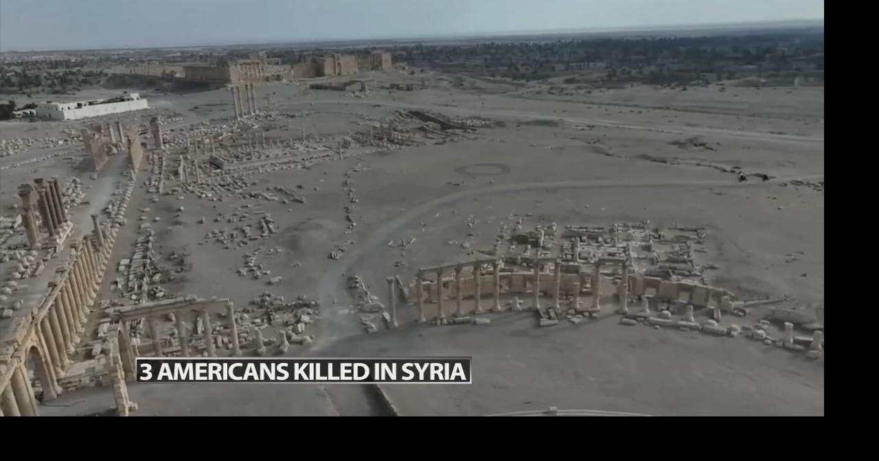 3 Americans killed in ambush attack in Syria