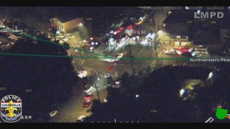 LMPD street racing surveillance video 6/3-6/4/23