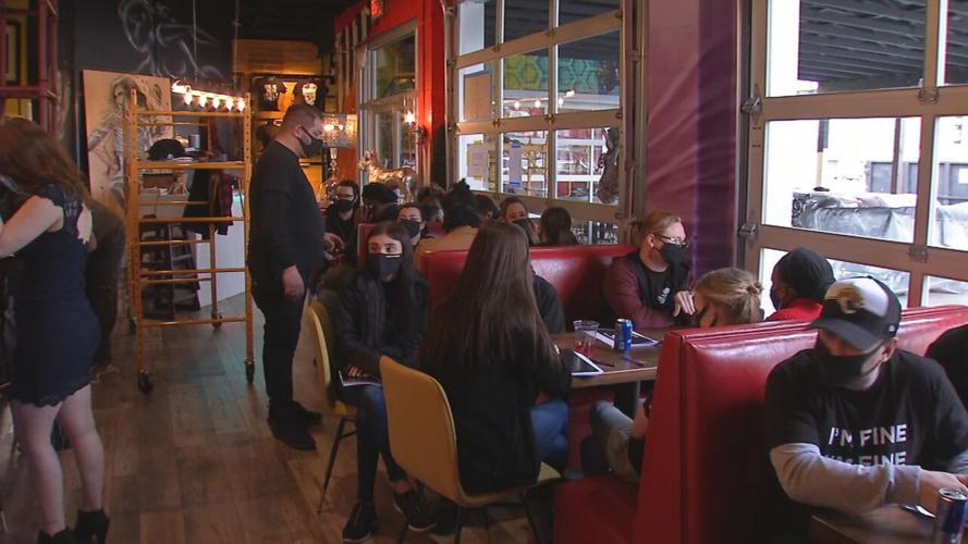 Interior of Agave & Rye on Baxter Avenue in Louisville
