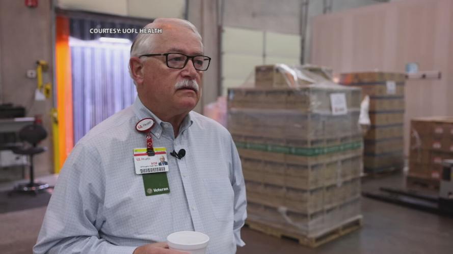Bob VanBuskirk, vice president of supply chain for UofL Health