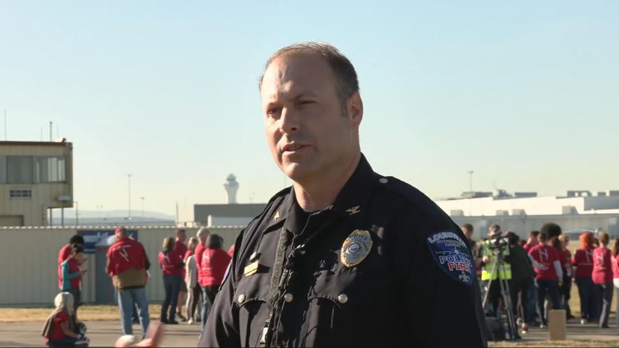 Josh Grimes, the director of public safety at Louisville Muhammad Ali International Airport