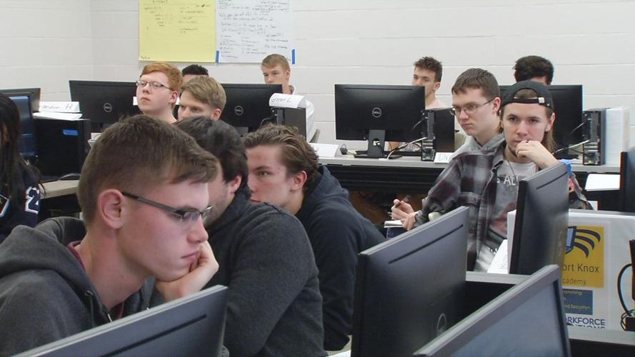 Code writing academy at ECTC