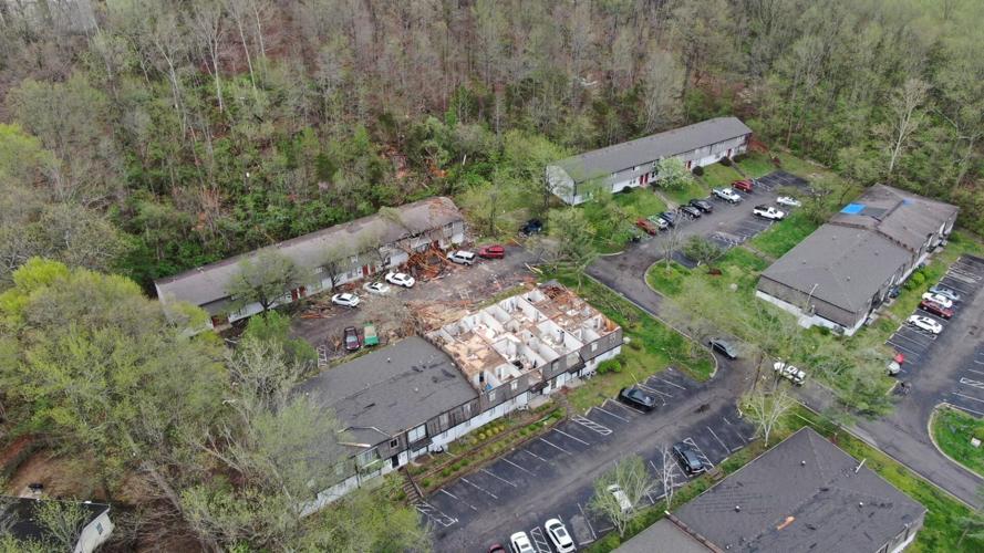 Apartment in Louisville's PRP neighborhood damaged by April 5, 2023 storms