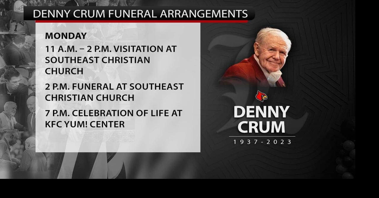 Funeral arrangements, Celebration of Life announced for Denny Crum