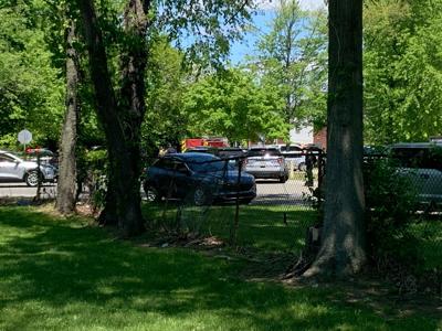 Scene of May 3, 2023 fatal shooting on Nichols View Court in Louisville's Jacobs neighborhood