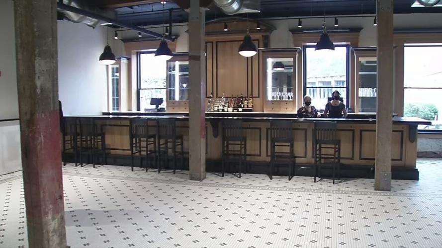 The Cafe in Paristown interior