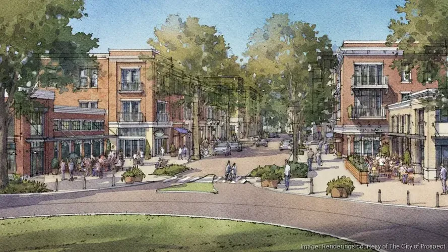 Proposed downtown Prospect rendering
