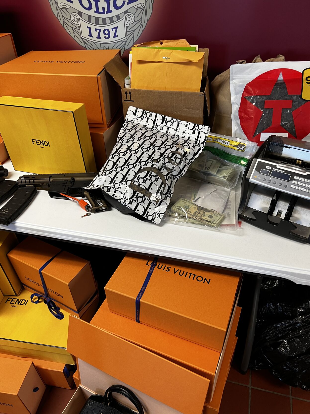 Evidence seized from home of Joseph E. Lanham and Joseph M. Lanham by the Jeffersontown Police Department