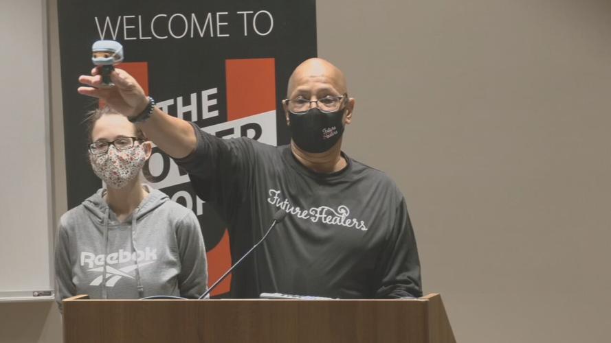 Christopher 2X recognizes the nearly 100 children affected by gun violence in 2021