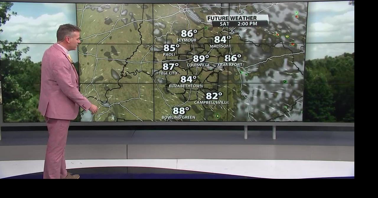 Jude Redfield's Friday Morning Forecast Weather