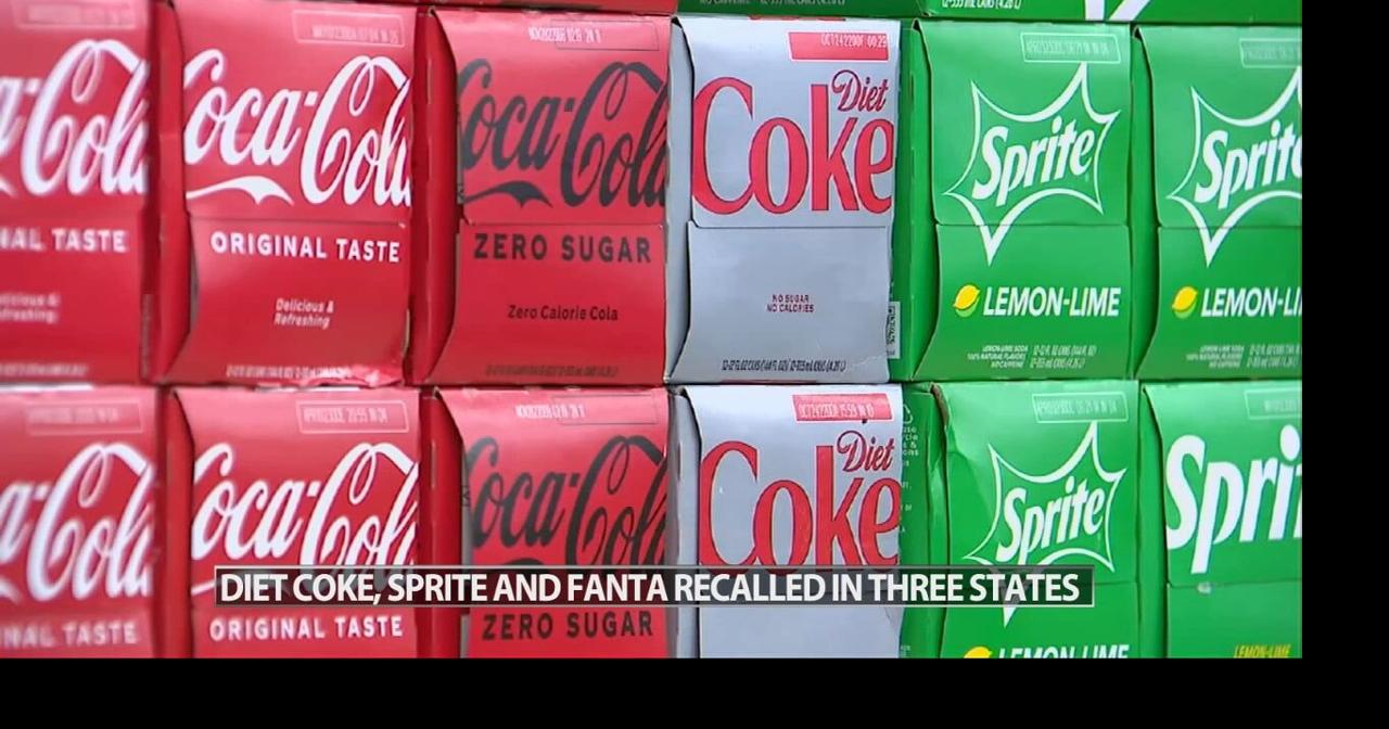 Diet Coke, Sprite and Fanta recalled in 3 states Wdrbvideo
