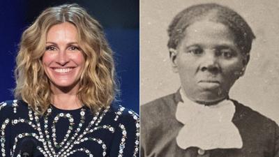 Julia Roberts and Harriet Tubman