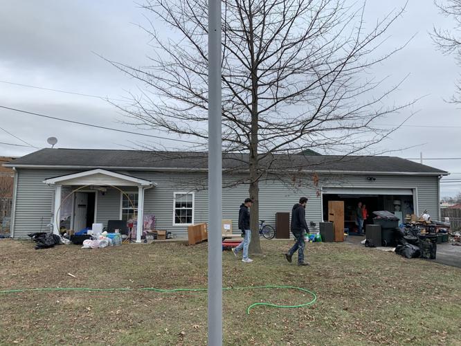 The Savannah Smiles Foundation headquarters, after suffering damage from burst water pipes