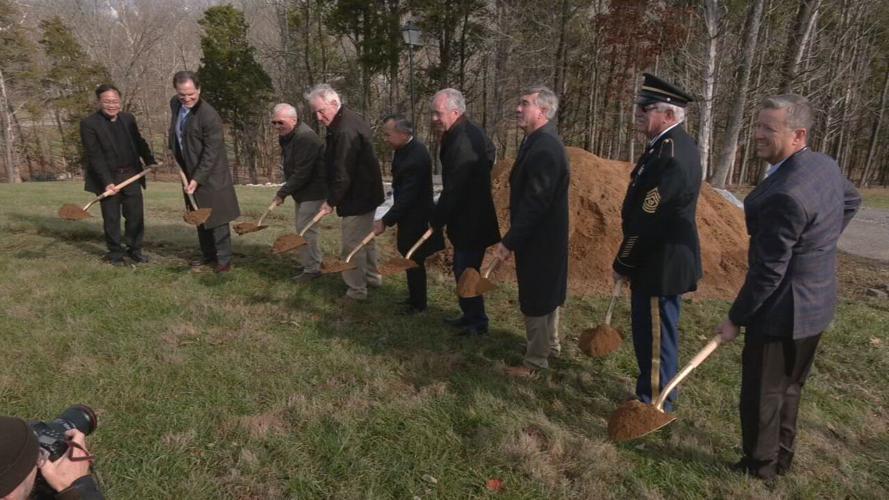 Jeffersontown Monument Groundbreaking