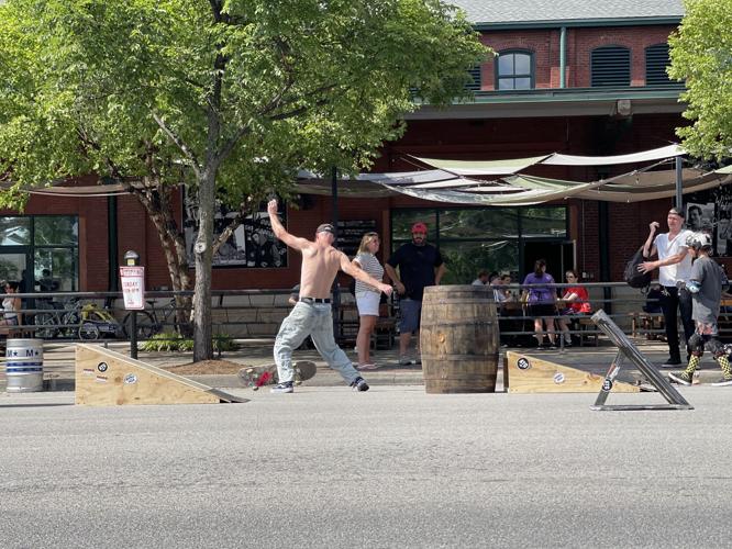 CycLOUvia in downtown Louisville on June 5, 2022.
