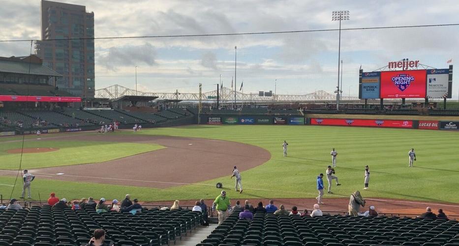 Louisville Slugger Field on Opening Day 2022