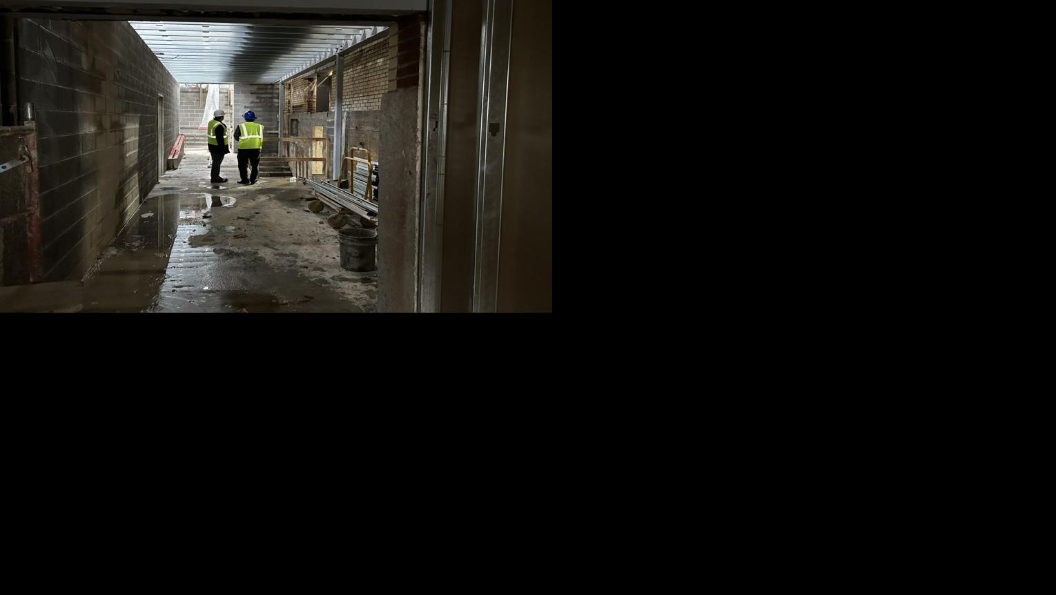 Portland Library construction - 11.21.24