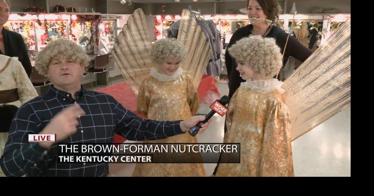Keith creates a new character for the BrownForman Nutcracker