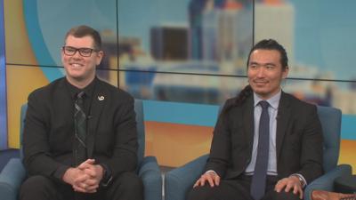 Adam Thomas and Sebastian Chang on WDRB Mornings