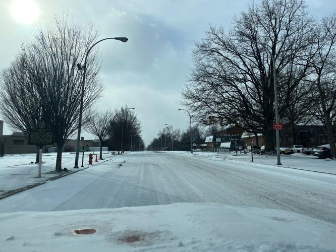 December 2022 Winter Storm in downtown Louisville