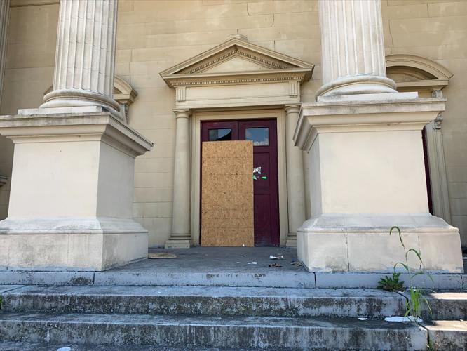 Historic church building at the corner of S. 27th St. and W. Chestnut St. in Louisville's Russell neighborhood
