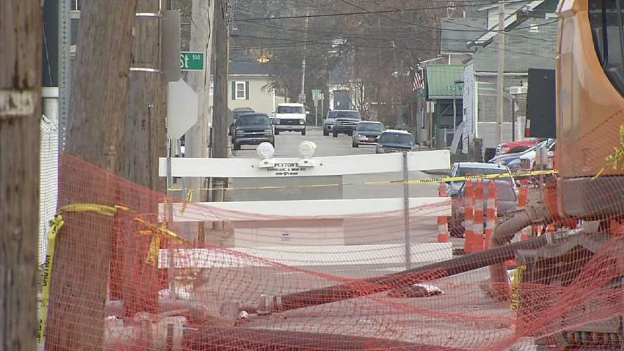 Damaged Sewer Line in New Albany