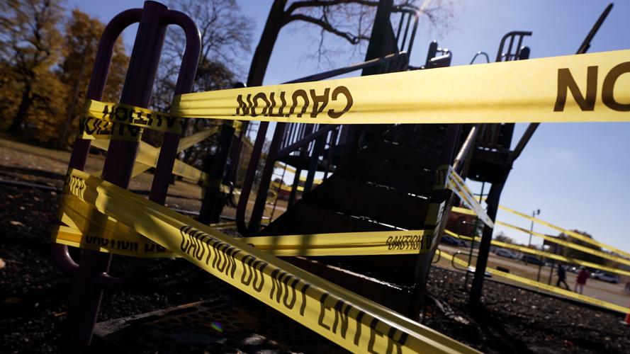 Blue Lick Elementary Playground Fire