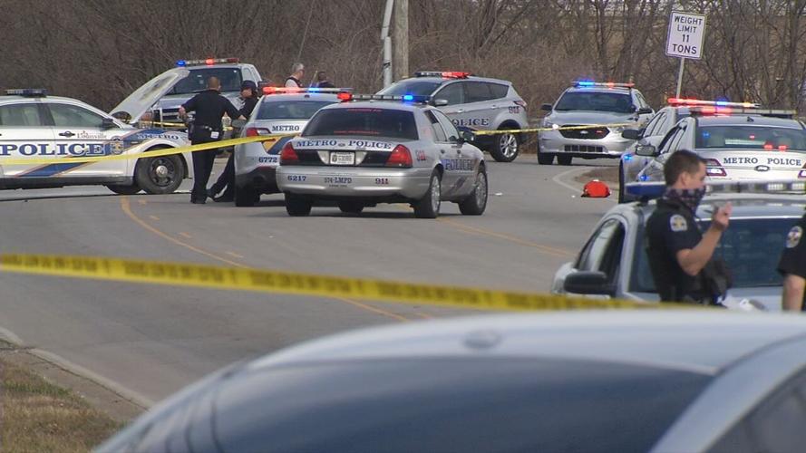 LMPD officers surround Bashford Manor Walmart after officer-involved shooting Tuesday