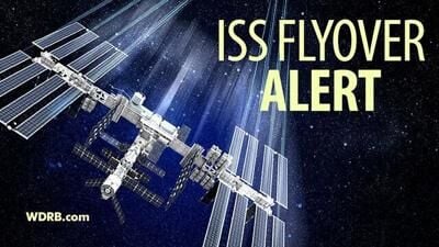 International Space Station pass over our area tonight