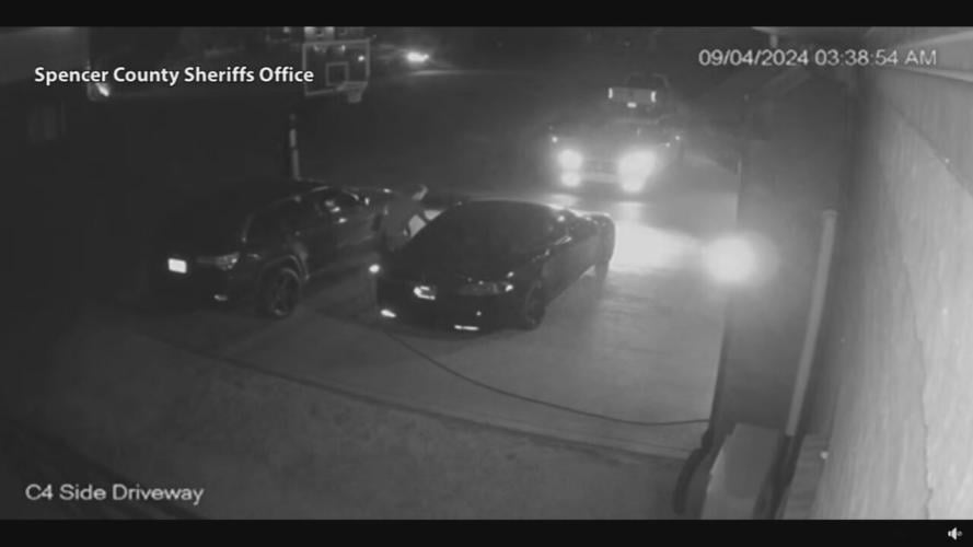 Spencer Co. Sheriff's Office-Car thefts 9-4-24